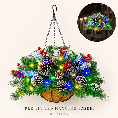Led pre lit christmas - pre-lit,