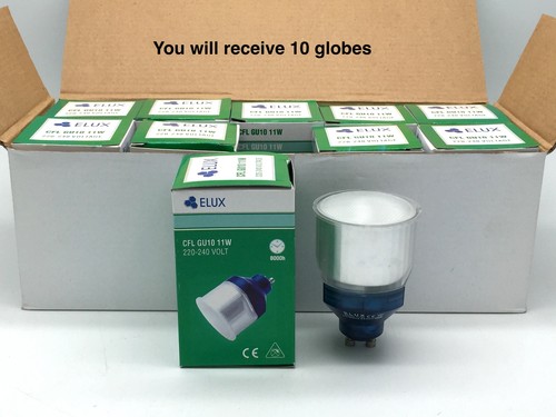 Elux cfl gu10 11w compact - cfl,