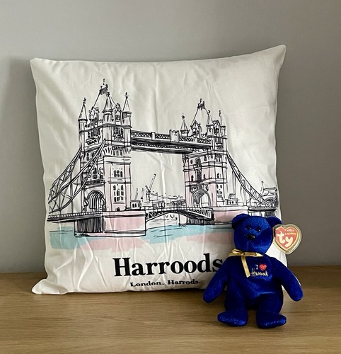 Harrods london cushion cover - london, &
