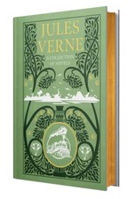 A Collection of Jules Verne Novels Leather Bound NEW