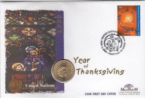 Coin millennium fdc united - millennium,