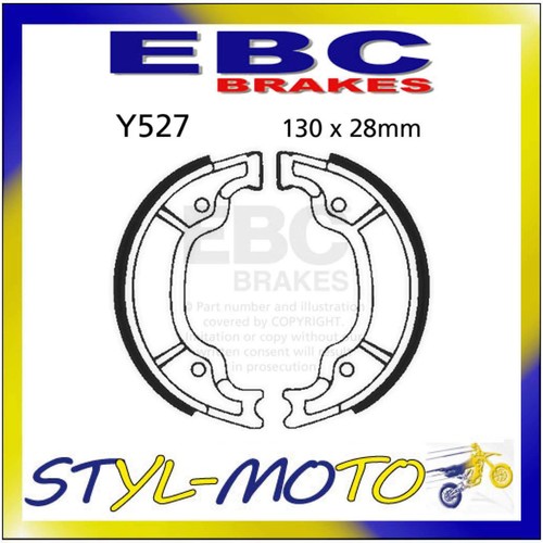 Y527 front left brake pads - y527,