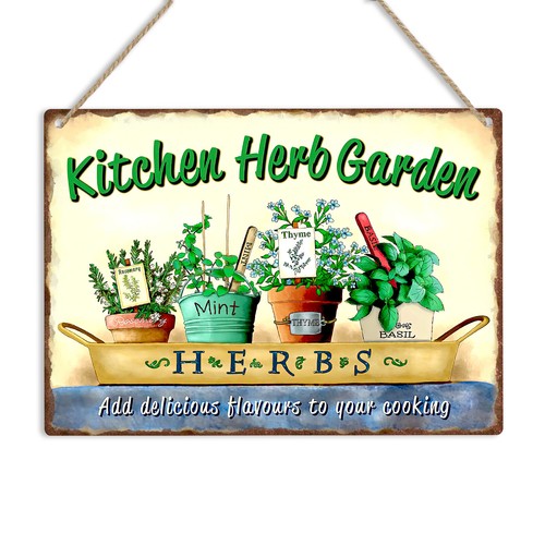 Kitchen herb garden - kitchen,
