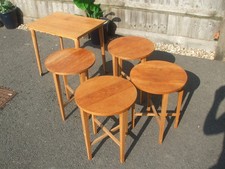 Vintage Nathan Danish teak nest of tables, fast economy delivery