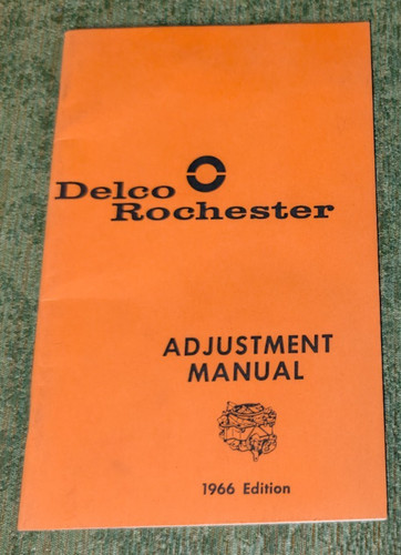 1966 delco rochester quadrajet - delco,