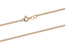 9ct Rose Gold Necklace Chain