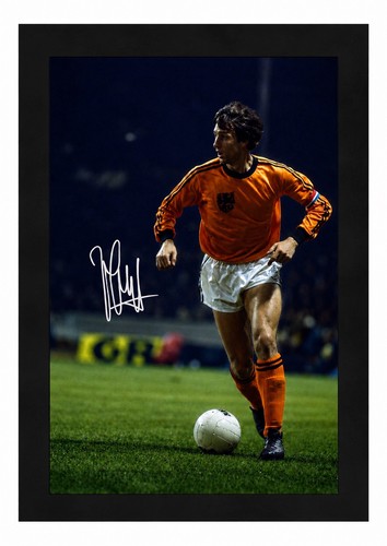Johan cruyff signed autograph - johan,
