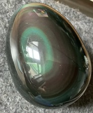 Crystal rainbow flash obsidian - crystal,