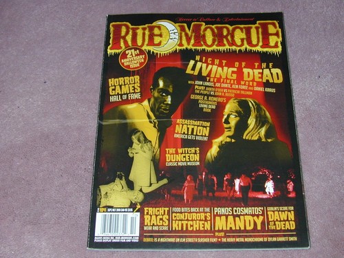Rue morgue magazine 184 - morgue, #