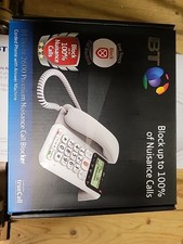 BT Decor 2600 large key wired Telephone with Call Blocker and Answer Machine