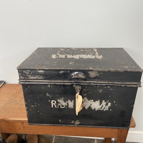 Antique steel metal deed - antique,