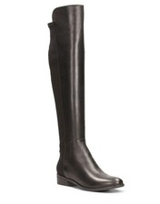 Clarks Caddy Belle Ladies Black Leather Knee Long Boots UK Size 3.5 D EUR 36