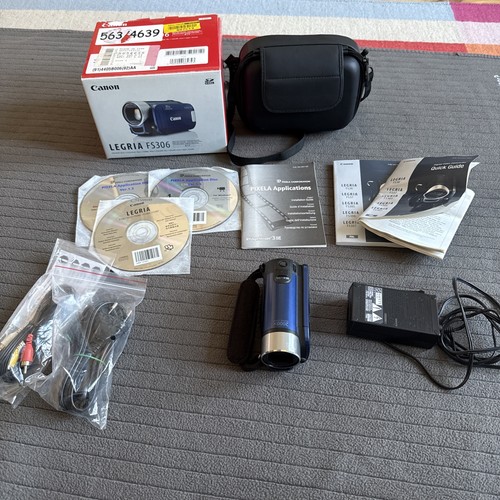 Canon fs306 camcorder legria - canon,
