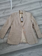 Paul Costelloe Women's Wool Blazer Jacket Size UK 14