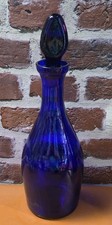 Antique Bristol Blue Decanter