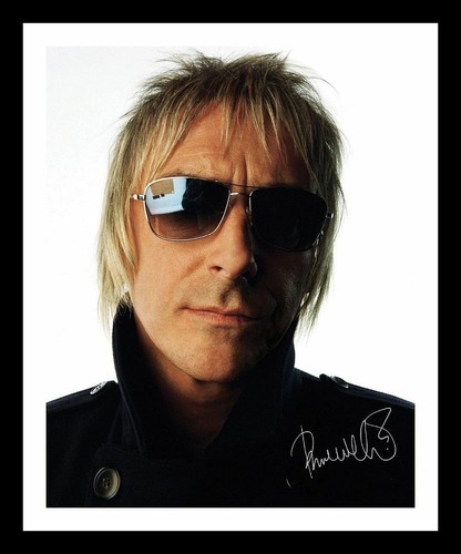 Paul weller autograph signed - weller, &