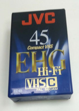 JVC EHG HiFi 45 Minute VHS-C