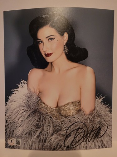 Dita von teese - teese, signed