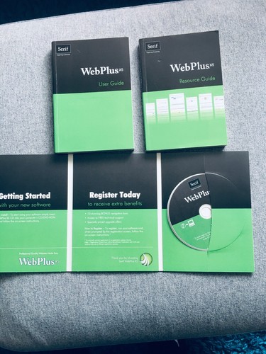 Serif webplus disc 2 - webplus, x5