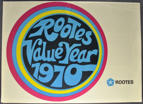1970 rootes brochure sunbeam - rootes,