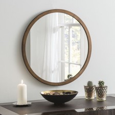 LARGE ROUND WALL MIRROR