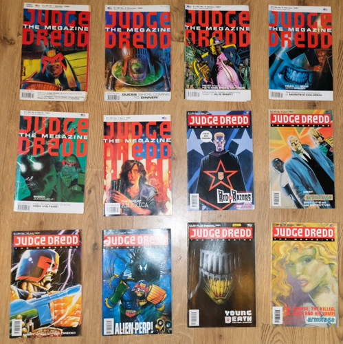 Judge dredd megazine comic - judge,