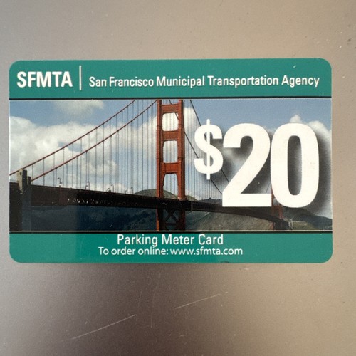 Sfmta parking meter card san - sfmta,