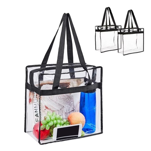 Transparent shoulder bag pvc - shoulder,