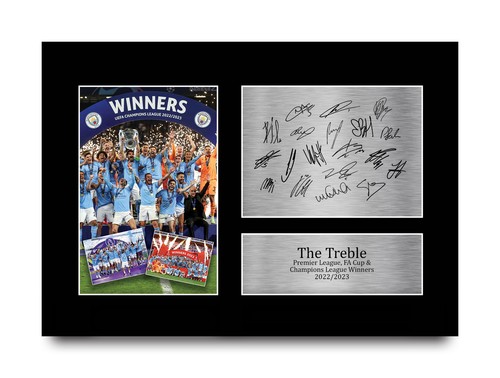 Man city treble - city, winners