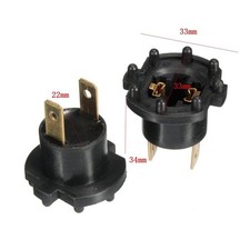 A Pair Of Headlight Globe Bulb Holder Socket H7 For MAZDA 2 3 5 323 B28V510A3A