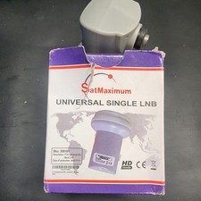 Universal Single LNB HD Ready Satellite Dish Receiver Input 10.7-12.75GHz