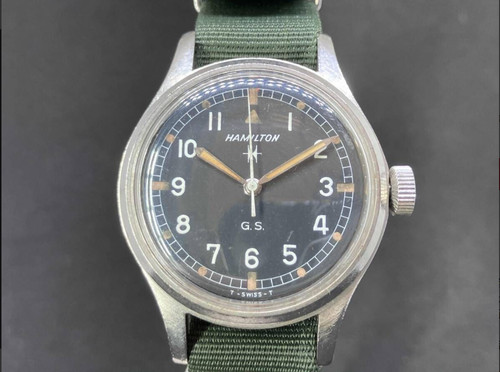 Hamilton military watch - military,