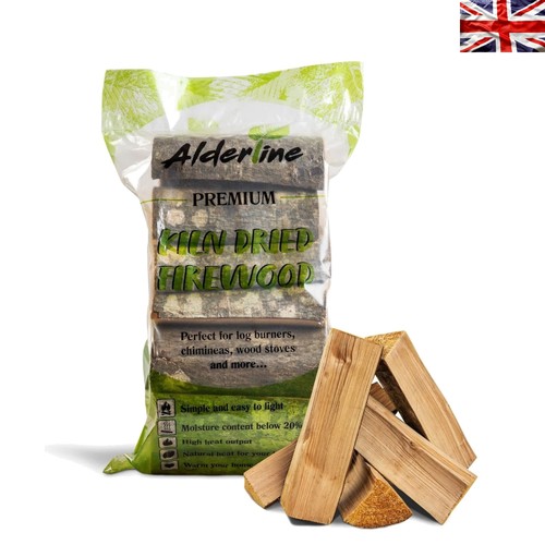 Kiln dried alder firewood logs - alder,