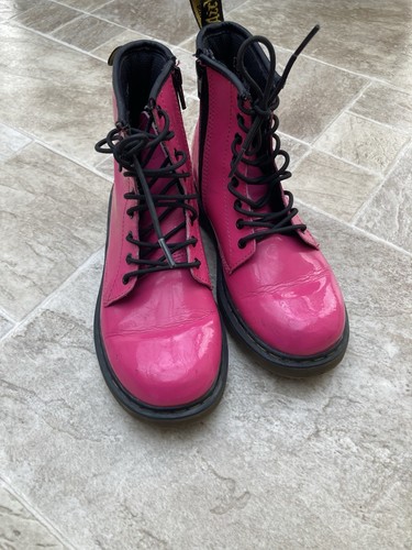 Martens hot pink patent - martens,
