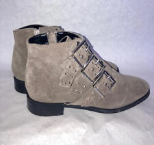 TOPSHOP LADIES GREY SUEDE