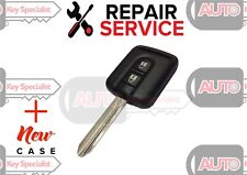 Repair Service For Nissan 350Z Terrano X-Trail 2 button Remote Key Fob+ New Case
