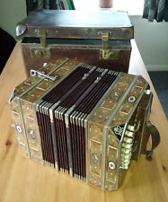 Scheffler Map Haustein Concertina Accordion (23+28 = 51 Buttons) with Carry Case