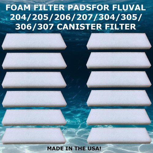 Foam filter pads for fluval - 12,