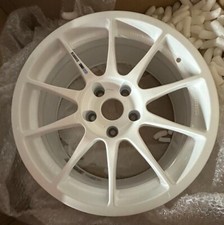 TME RARE Enkei Tarmac spec pearl white wheels 17 x 8.5JJ 35 A356 114.3 Set of 4