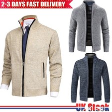 Mens Fleece Lined Cable