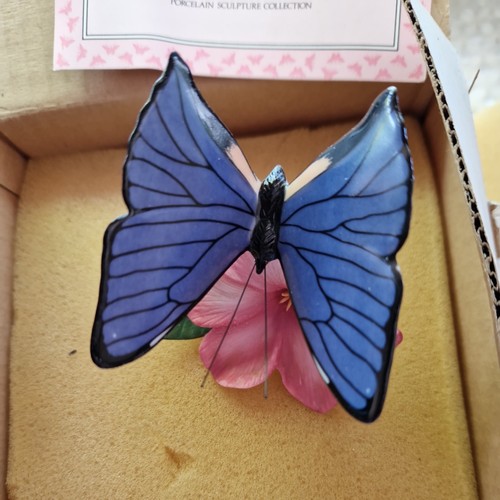 1985 franklin mint blue - franklin, morpho