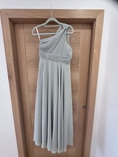 Girls Pale Green Chiffon Long