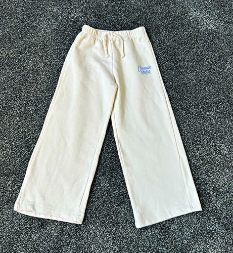 Zara girls cream jogger - cream,