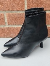 Peacocks Ladies Black Faux