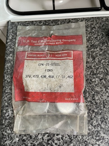 Ford engine block plug - block, kit