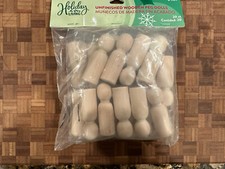 20pcs Painted Wooden Peg Dolls