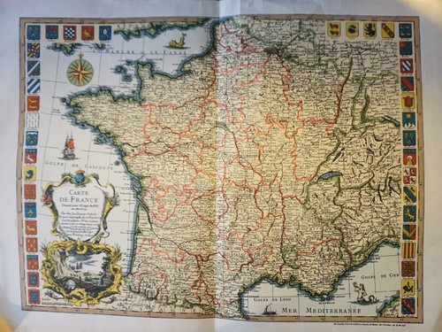 Large engraving color - large, xviii°