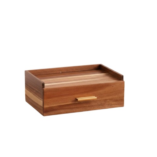 Wooden tea bag storage - storage, box