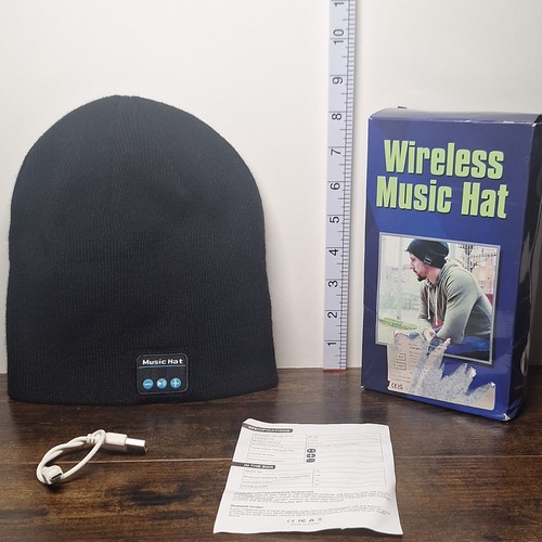 Music hat bluetooth headphones - bluetooth,