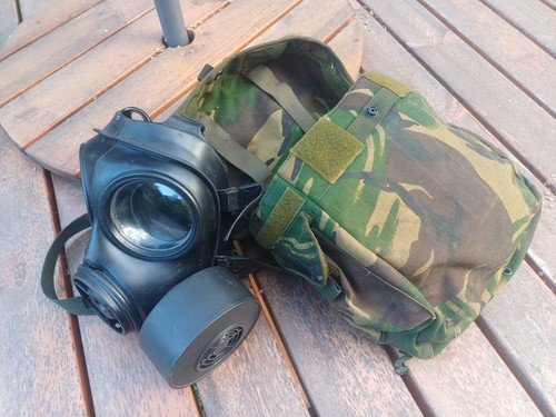 British military gas mask - british,